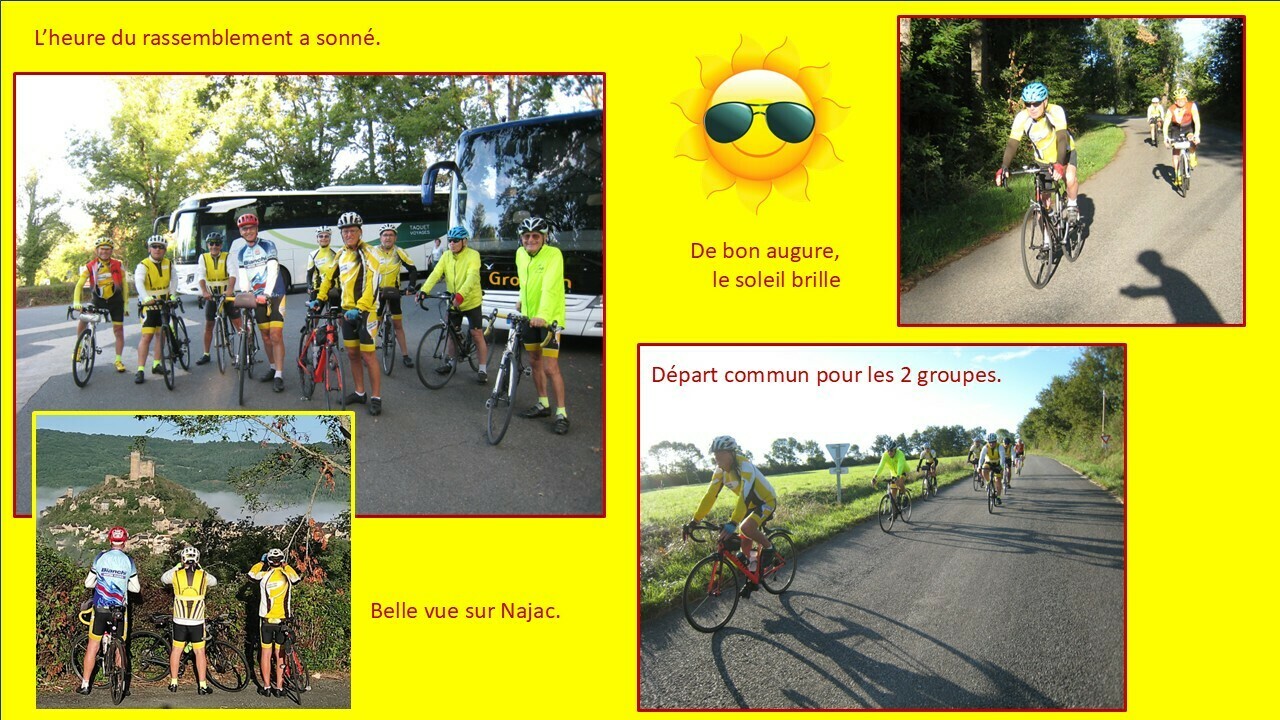 NAJAC - Sejour Cyclo-Touristique 2025